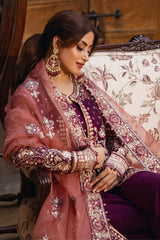 Sajal By Serene Unstitched 3 Piece Bridal Collection'2025-SB-34 Nazakat