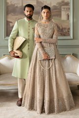Jashn By Imrozia Serene Unstitched 3 Piece Bridal Collection'2025-SB-40 Tabaan