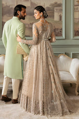 Jashn By Imrozia Serene Unstitched 3 Piece Bridal Collection'2025-SB-40 Tabaan