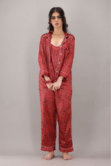 Studio By Arj Eshaal Omani Chic Nightwear Collection – Perfect Blend of Comfort & Fashion Silky Finish Night Dress For Women and Girls 7 Piece Night Wear Women's Pajama Sets