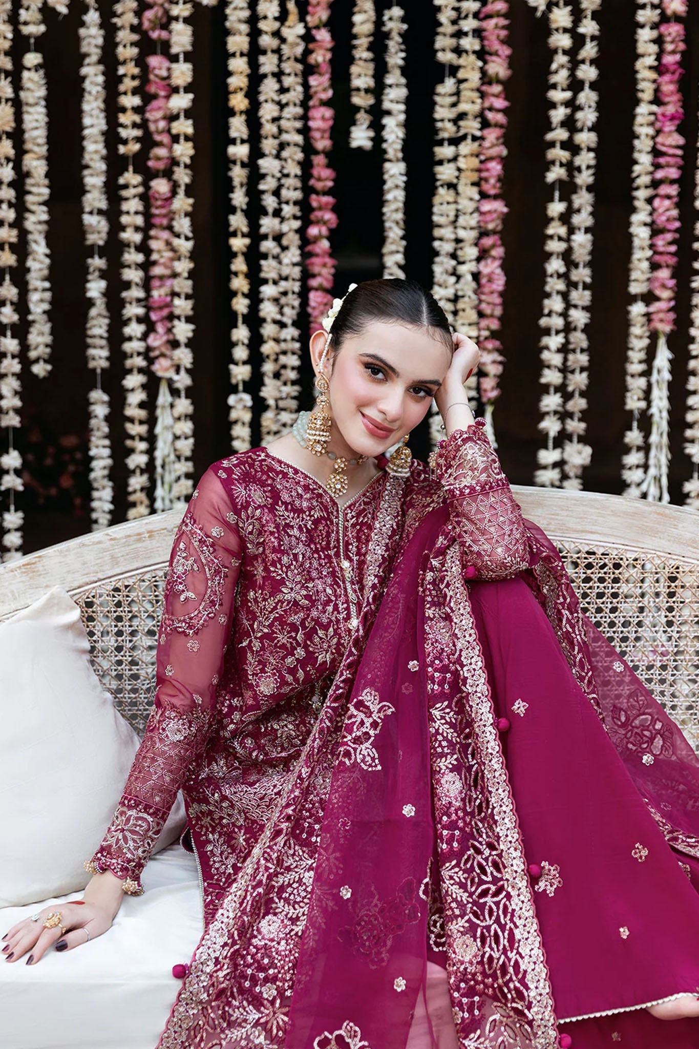 Mehfil Shagna by Ramsha Unstitched 3 Piece Festive Formals Collection'2025-SF-03-Maher