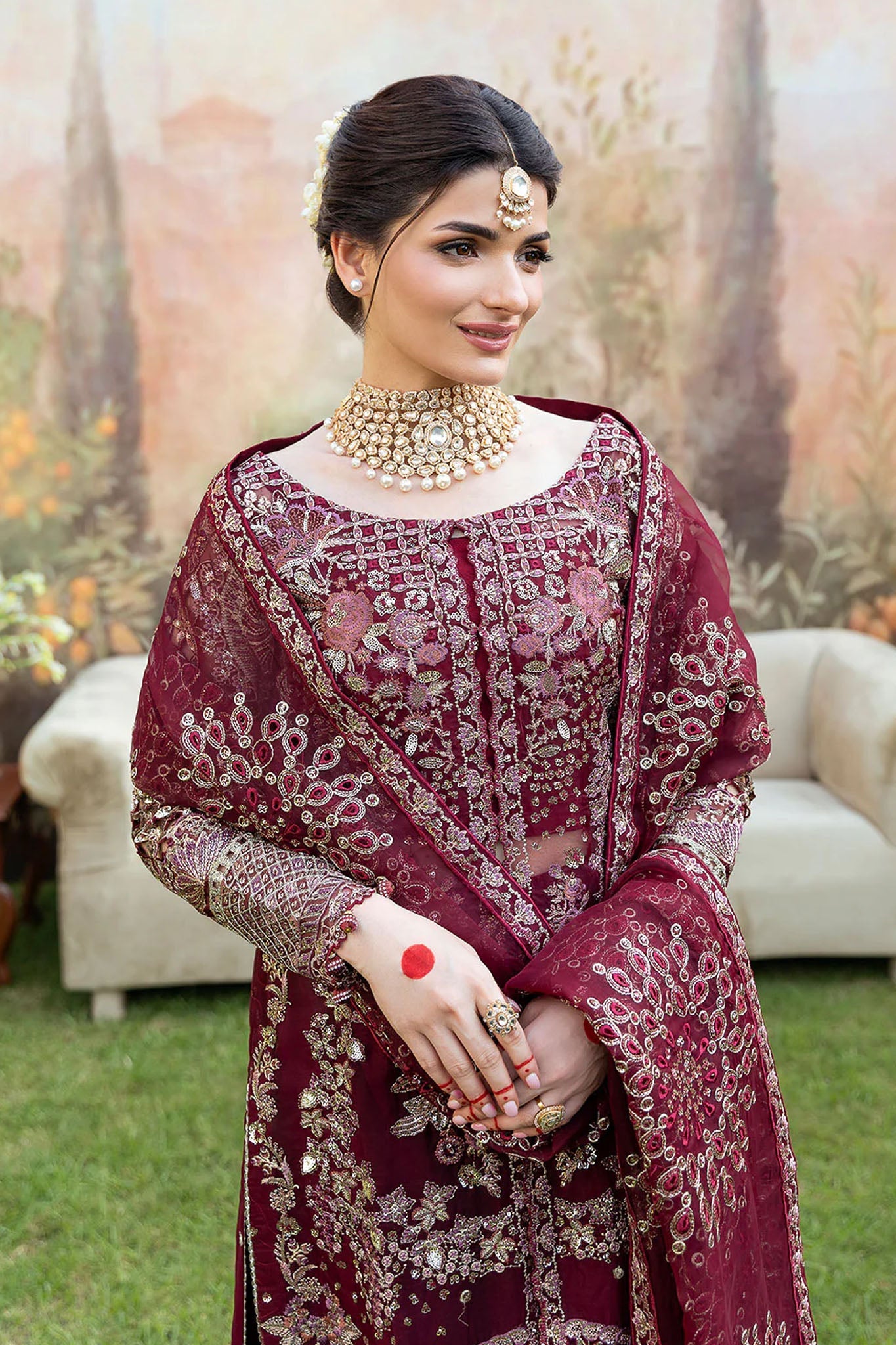 Mehfil Shagna by Ramsha Unstitched 3 Piece Festive Formals Collection'2025-SF-07-Amanat