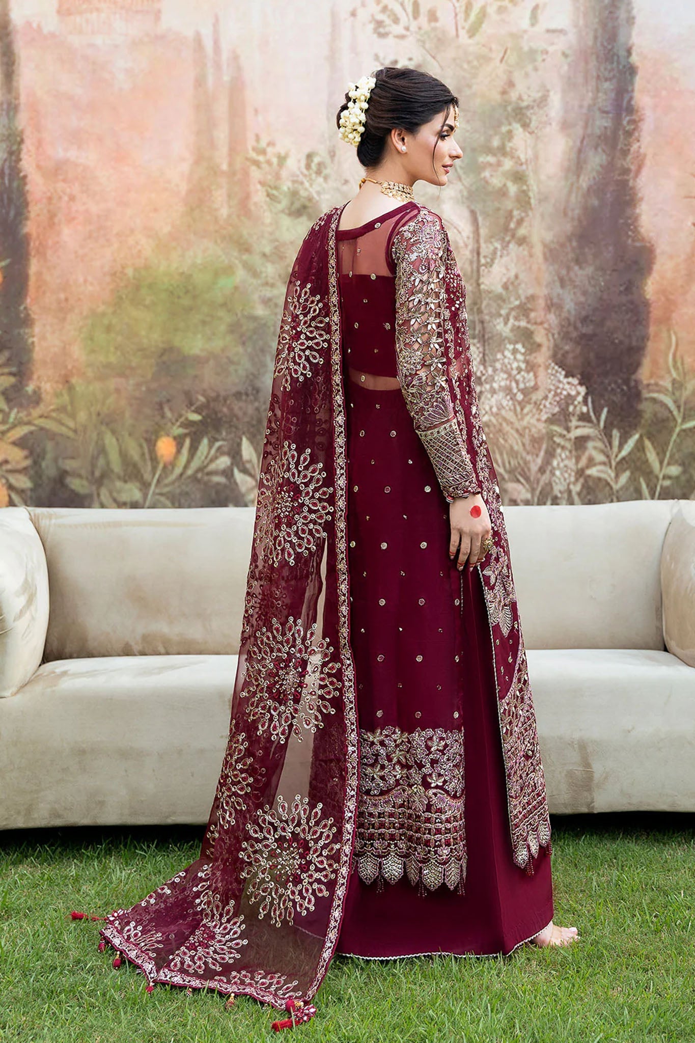 Mehfil Shagna by Ramsha Unstitched 3 Piece Festive Formals Collection'2025-SF-07-Amanat