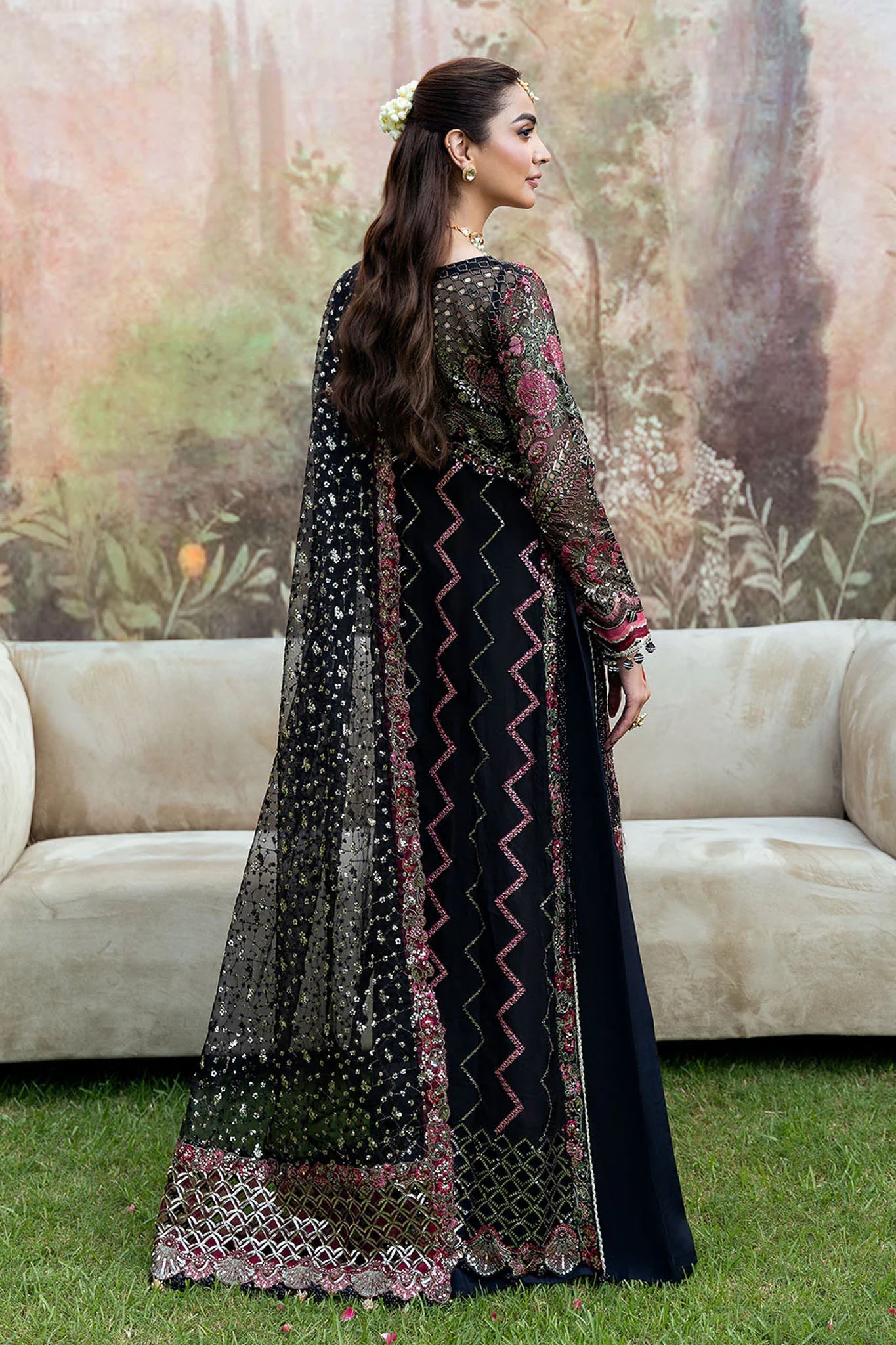 Mehfil Shagna by Ramsha Unstitched 3 Piece Festive Formals Collection'2025-SF-08-Kajal
