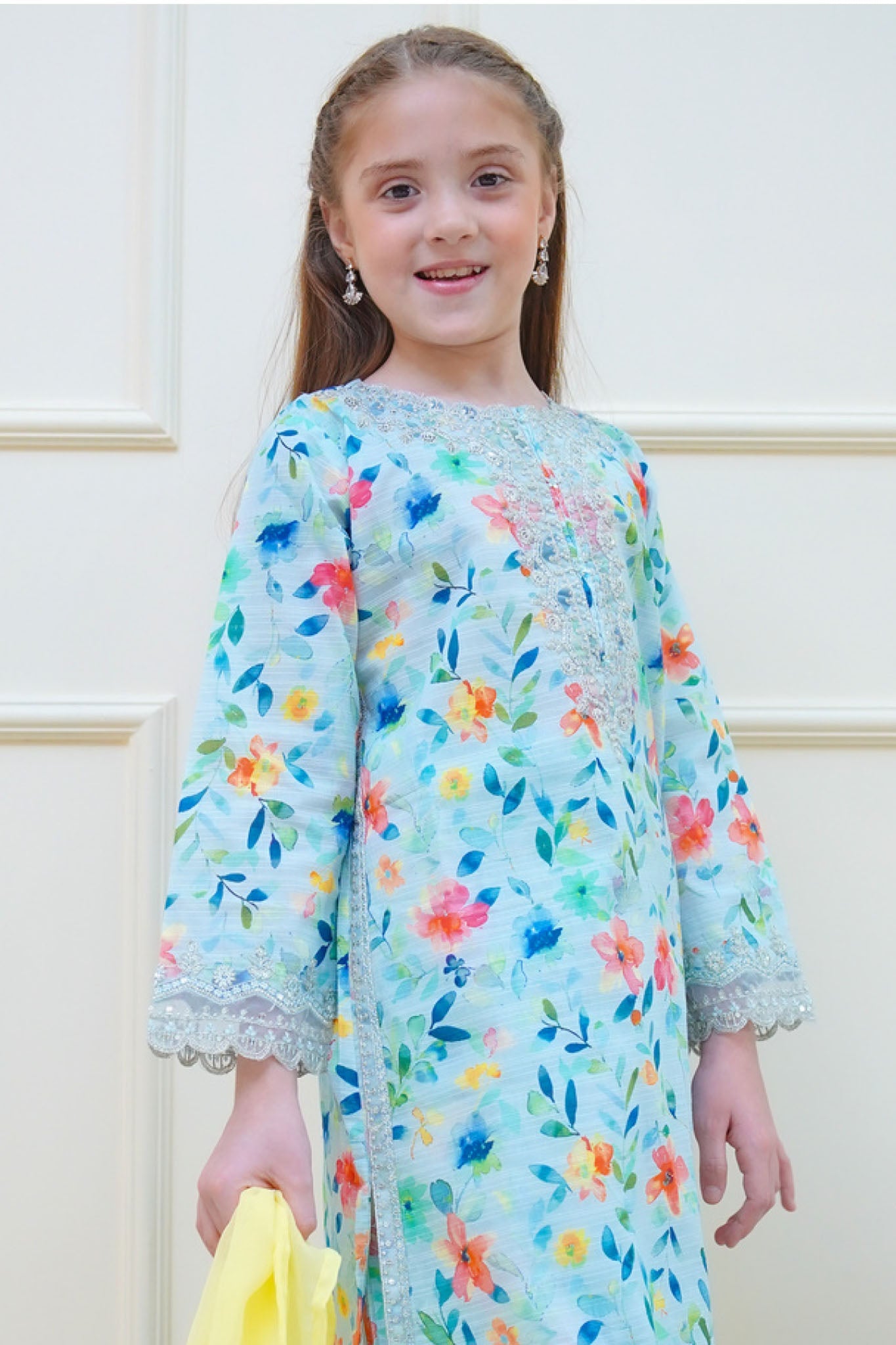 Twinkle Stitches By Shanzey Stitched 3 Piece Emb Lawn Collection'2025-SHK-4414