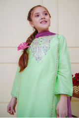 Shanzey Stitched 3 Piece Emb Cambric Edit Summer Collection'2025-SHK-4602