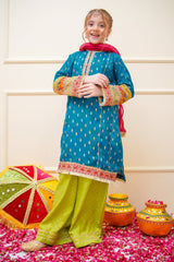 Sangeet By Shanzey Stitched 3 Piece Bari Eid Edit Collection'2025-SHK-4502