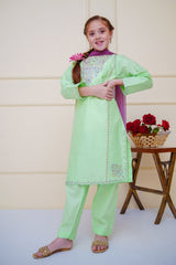 Shanzey Stitched 3 Piece Emb Cambric Edit Summer Collection'2025-SHK-4602