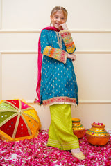 Sangeet By Shanzey Stitched 3 Piece Bari Eid Edit Collection'2025-SHK-4502