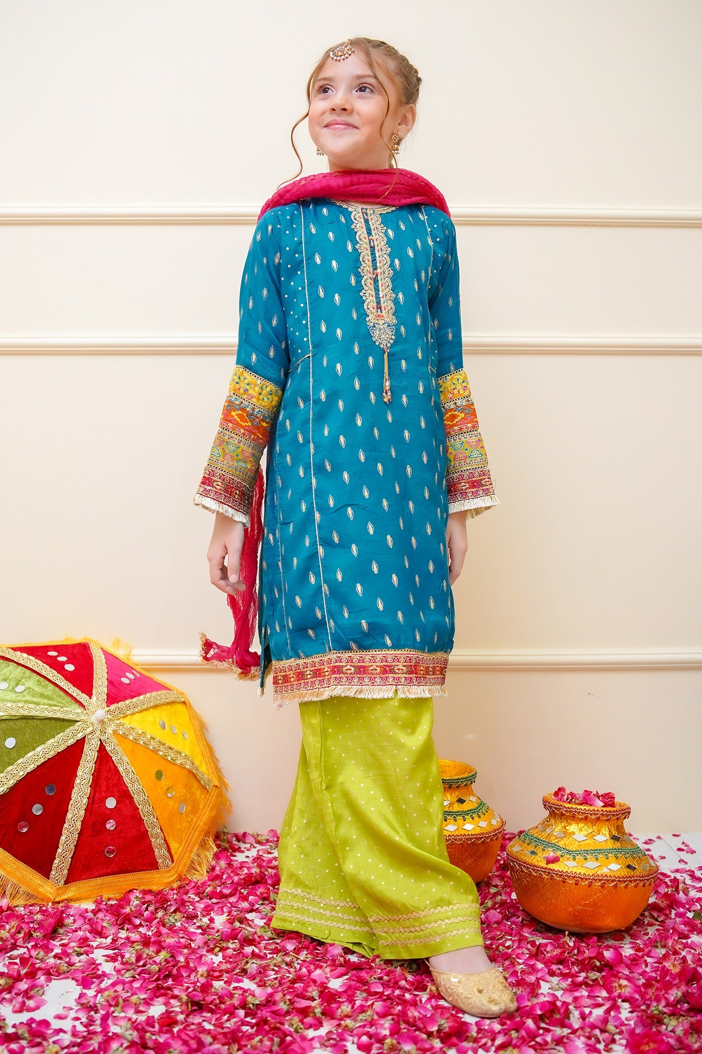 Sangeet By Shanzey Stitched 3 Piece Bari Eid Edit Collection'2025-SHK-4502