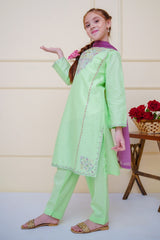 Shanzey Stitched 3 Piece Emb Cambric Edit Summer Collection'2025-SHK-4602