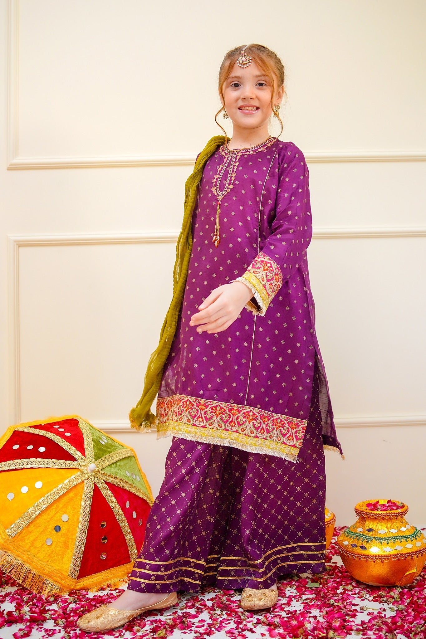 Sangeet By Shanzey Stitched 3 Piece Bari Eid Edit Collection'2025-SHK-4503