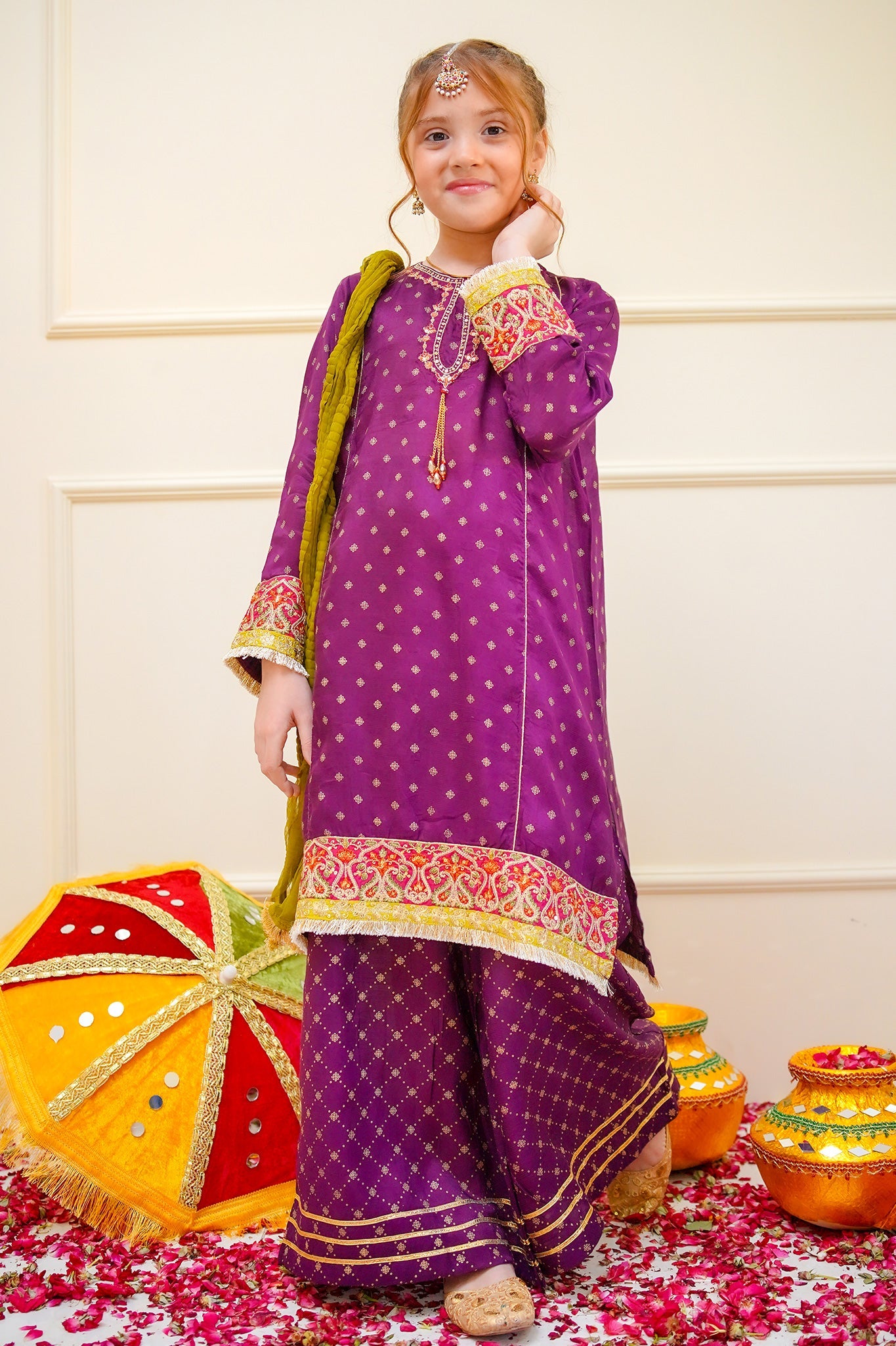 Sangeet By Shanzey Stitched 3 Piece Bari Eid Edit Collection'2025-SHK-4503