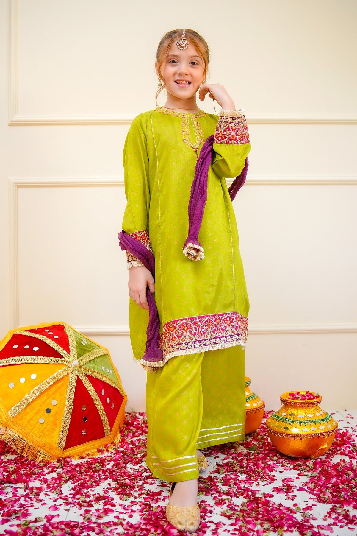Sangeet By Shanzey Stitched 3 Piece Bari Eid Edit Collection'2025-SHK-4504