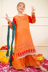 Sangeet By Shanzey Stitched 3 Piece Bari Eid Edit Collection'2025-SHK-4506
