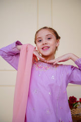 Shanzey Stitched 3 Piece Emb Cambric Edit Summer Collection'2025-SHK-4607