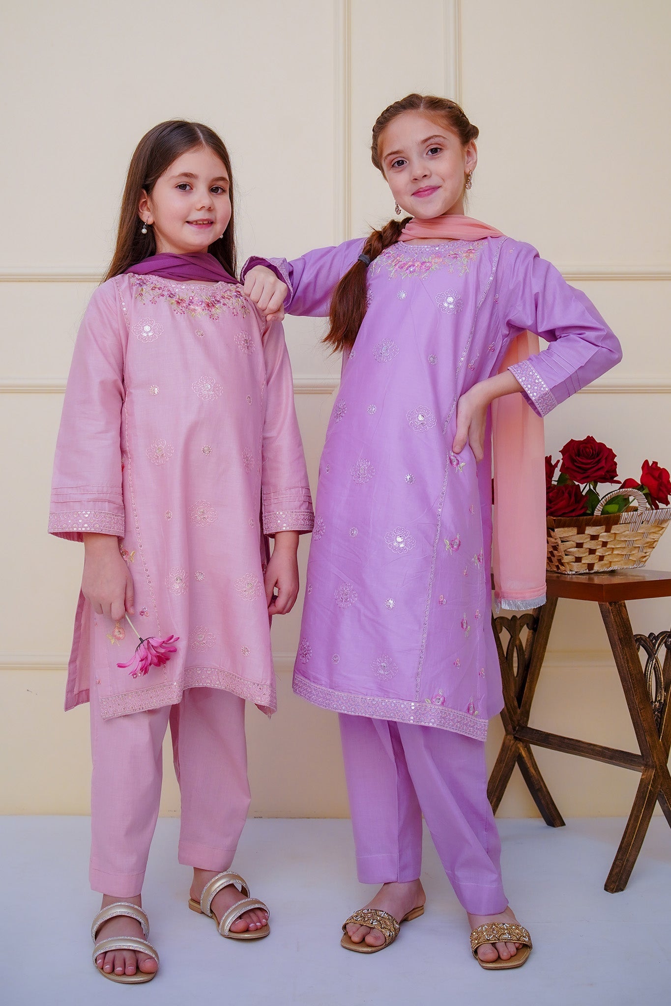 Shanzey Stitched 3 Piece Emb Cambric Edit Summer Collection'2025-SHK-4607