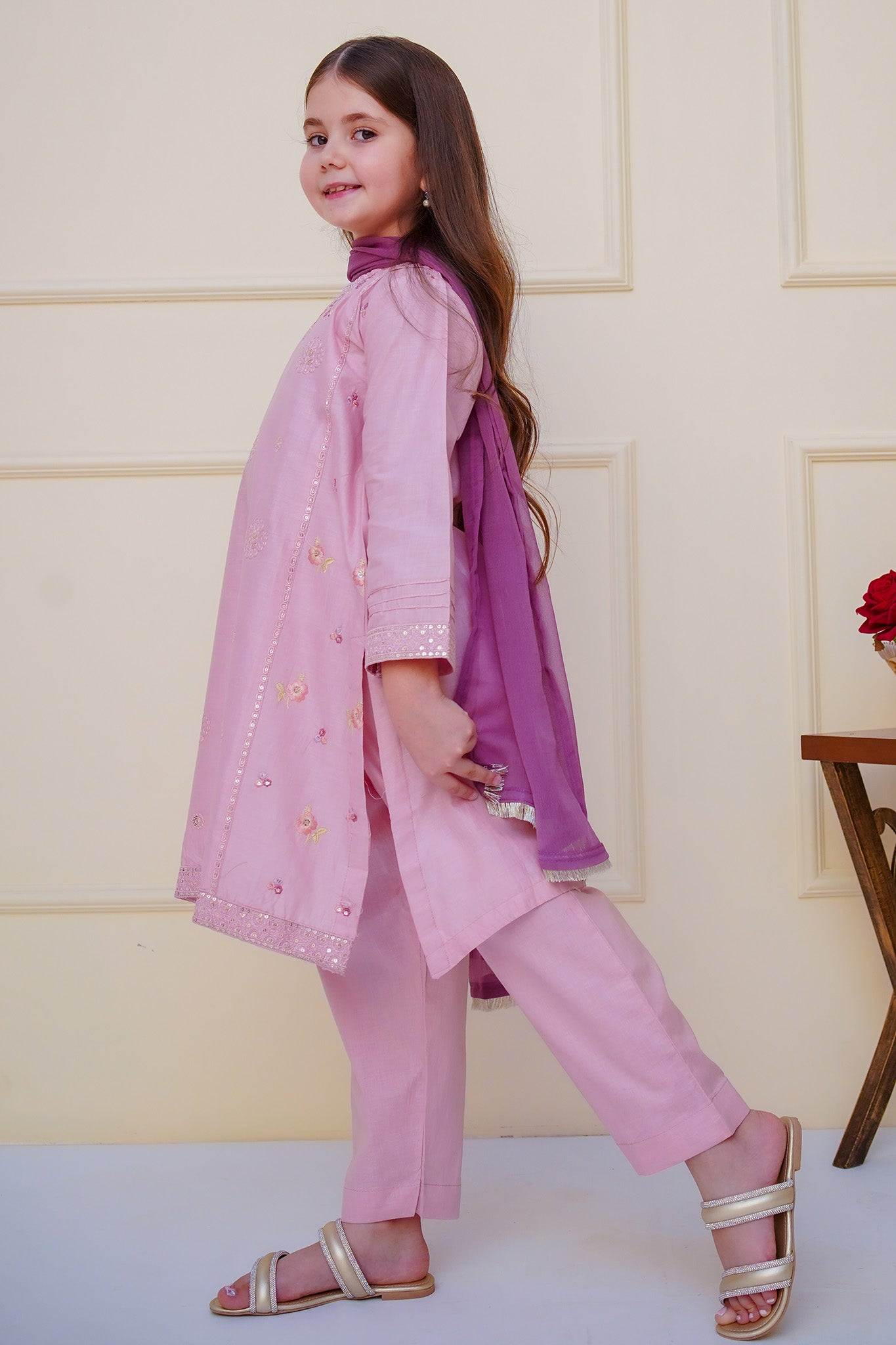 Shanzey Stitched 3 Piece Emb Cambric Edit Summer Collection'2025-SHK-4608