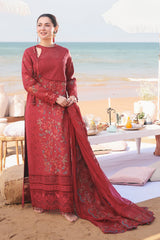 Hania By Imrozia Unstitched 3 Piece Luxury Lawn Collection'2025-SL 82 Iswah
