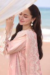Hania By Imrozia Unstitched 3 Piece Luxury Lawn Collection'2025-SL 84 Amaya