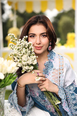 Hayam By Imrozia Serene Unstitched 3 Piece Luxury Eid Lawn Collection'2025-SL 96 MUNIRA
