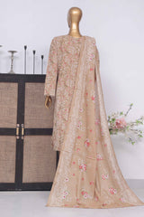 Bin Saeed Stitched 3 Piece Exclusive Printed Lawn Vol-03 Collection-SM-1394-Skin