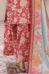 Bin Saeed Exclusive Printed Lawn With Farshi Shalwar Vol-03 Collection'2025-SM-2129-Pink