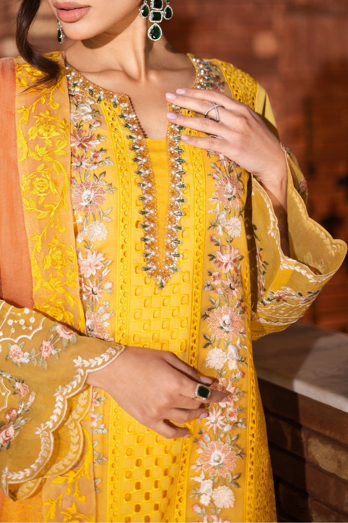 Imrozia Serene Stitched 3 Piece Luxury Summer Collection'2025-SP-52 WANIA