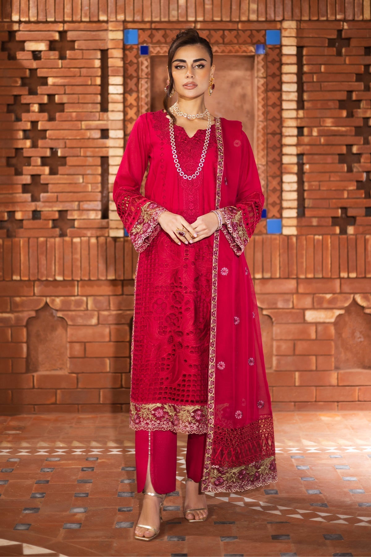 Imrozia Serene Stitched 3 Piece Luxury Summer Collection'2025-SP-54 RINZA