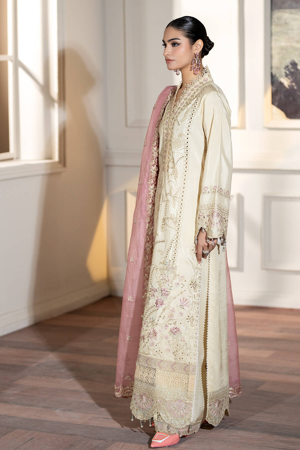 Zebrang By Imrozia Unstitched 3 Piece Silk Collection'2025-SRS-16 Aafreen