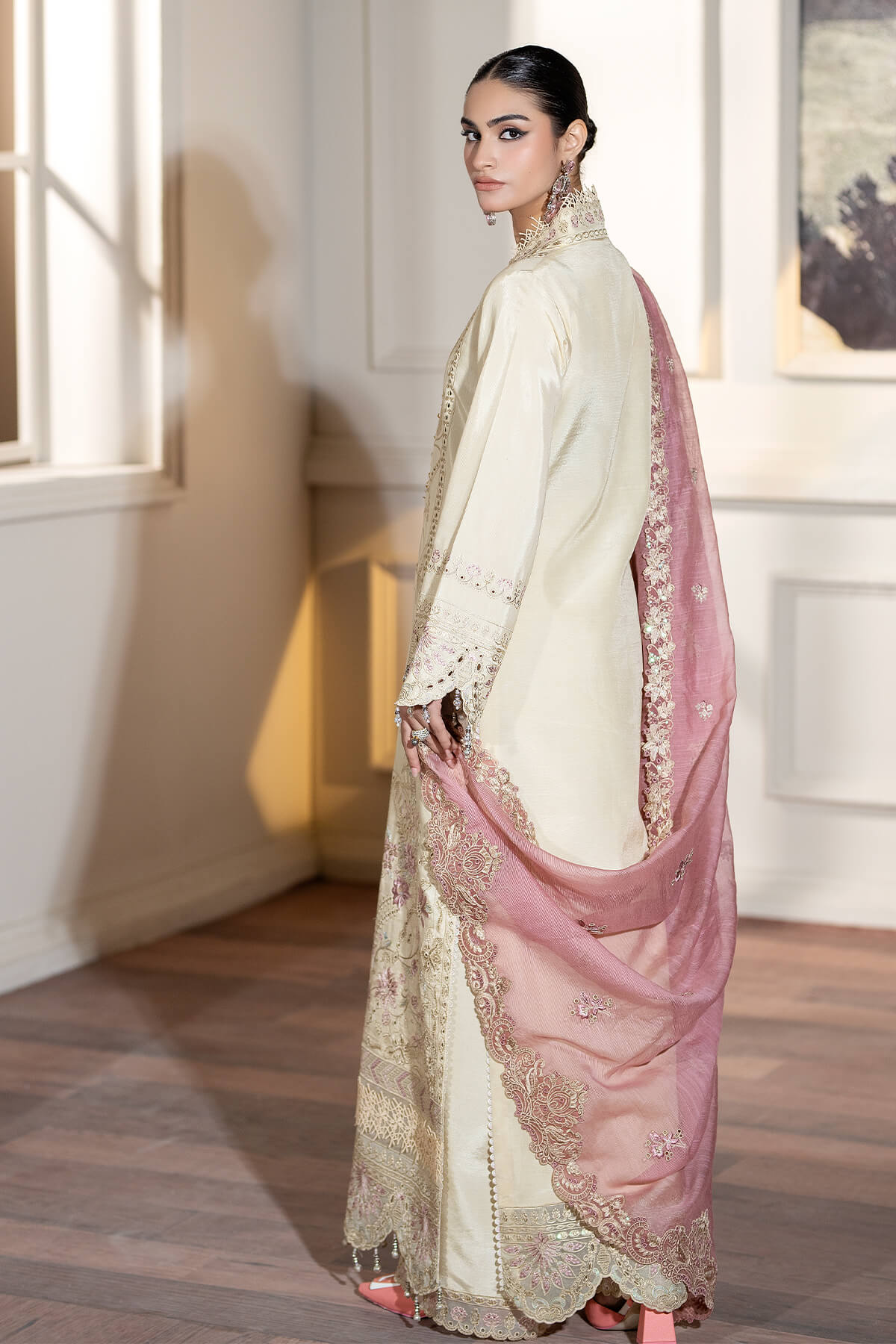 Zebrang By Imrozia Unstitched 3 Piece Silk Collection'2025-SRS-16 Aafreen