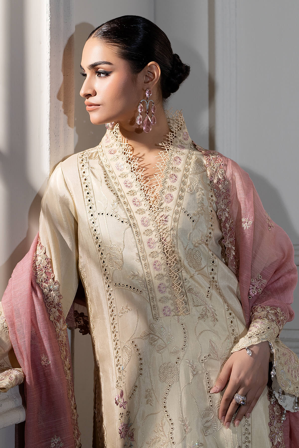 Zebrang By Imrozia Unstitched 3 Piece Silk Collection'2025-SRS-16 Aafreen
