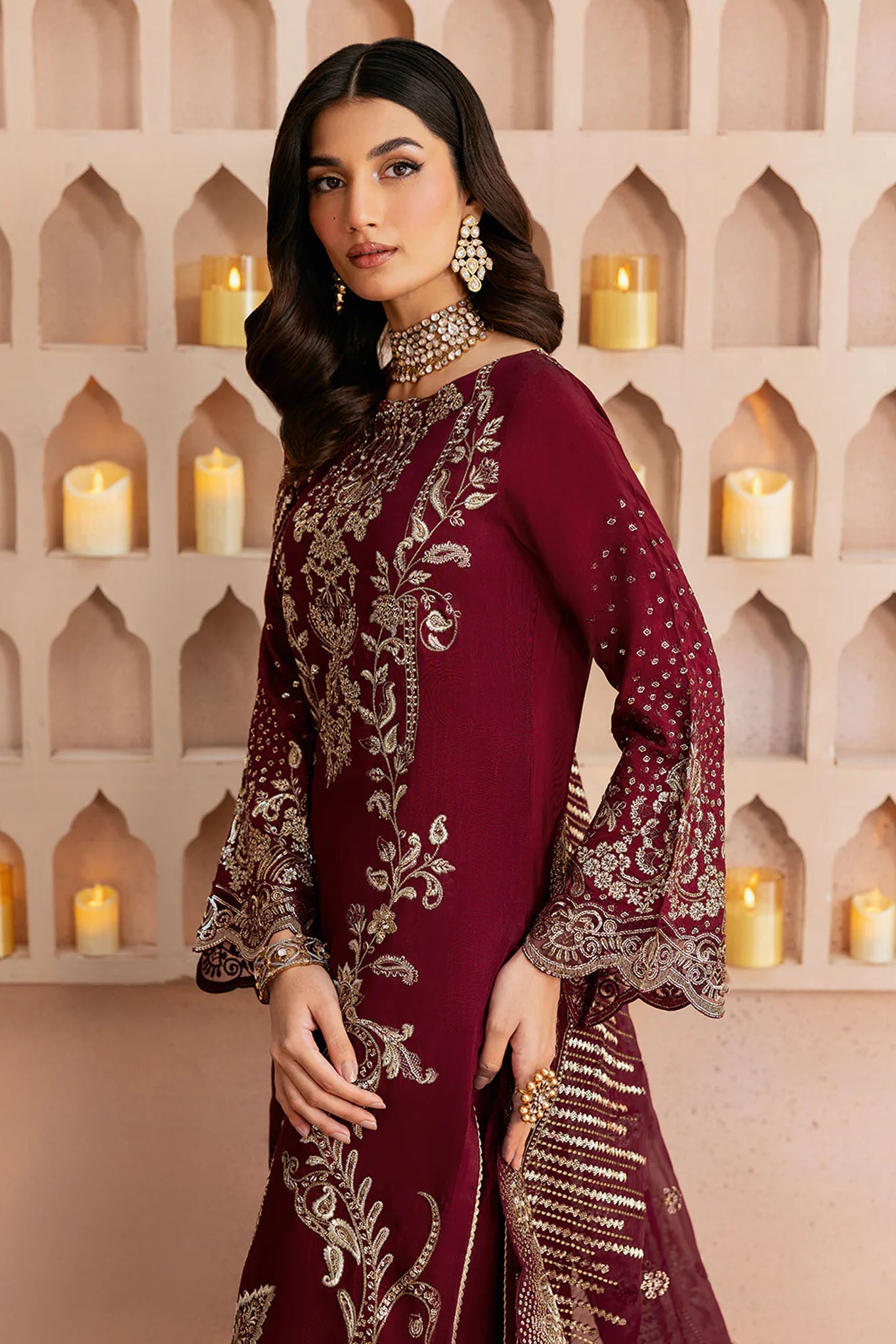 Shehnai by Ramsha Unstitched 3 Piece Raw Silk Vol- 01 Collection'2025-SS-102