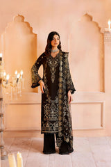 Shehnai by Ramsha Unstitched 3 Piece Raw Silk Vol- 01 Collection'2025-SS-105