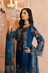 Shehnai by Ramsha Unstitched 3 Piece Raw Silk Vol- 01 Collection'2025-SS-107