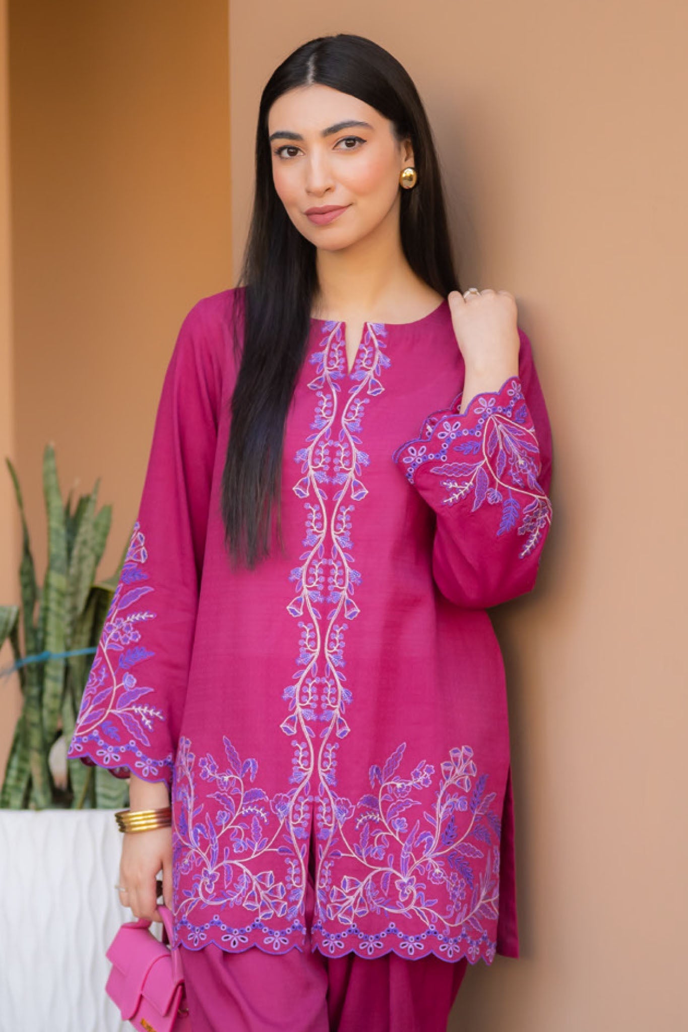 Sahar Stitched 2 Piece Pret Essentials Collection'2025-SSED-RK-05