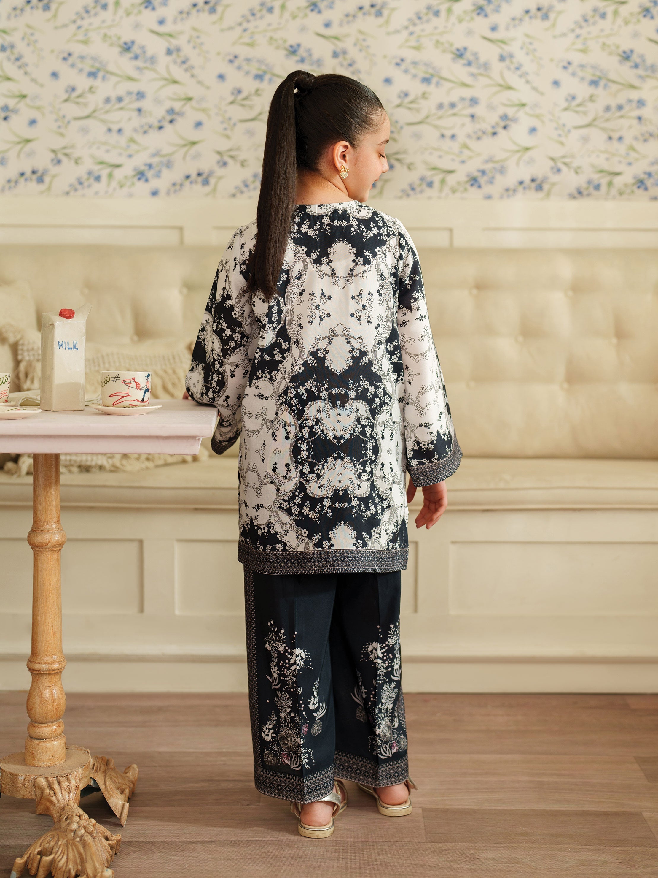 The Bloom Edit by Garnet Stitched 2 Piece Kids Summer Collection'2025-Skylight