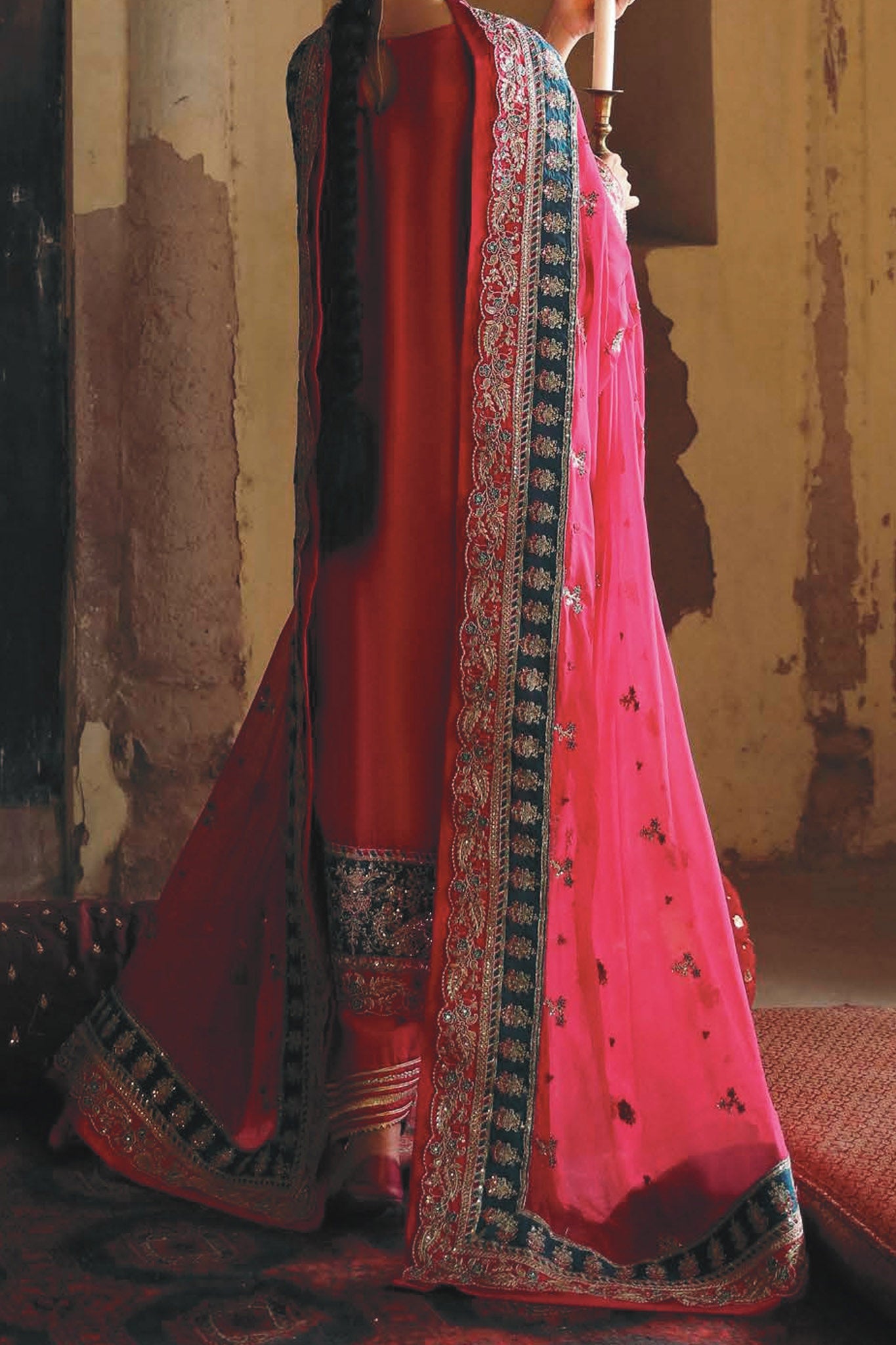 Devdas by Emaan Adeel Unstitched 3 Piece Luxury Festive Formals Collection'2024-Saanvi