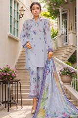 Sada Bahar Stitched 3 Piece Mid Summer Co Ords Collection'2024-D-5688-Grey