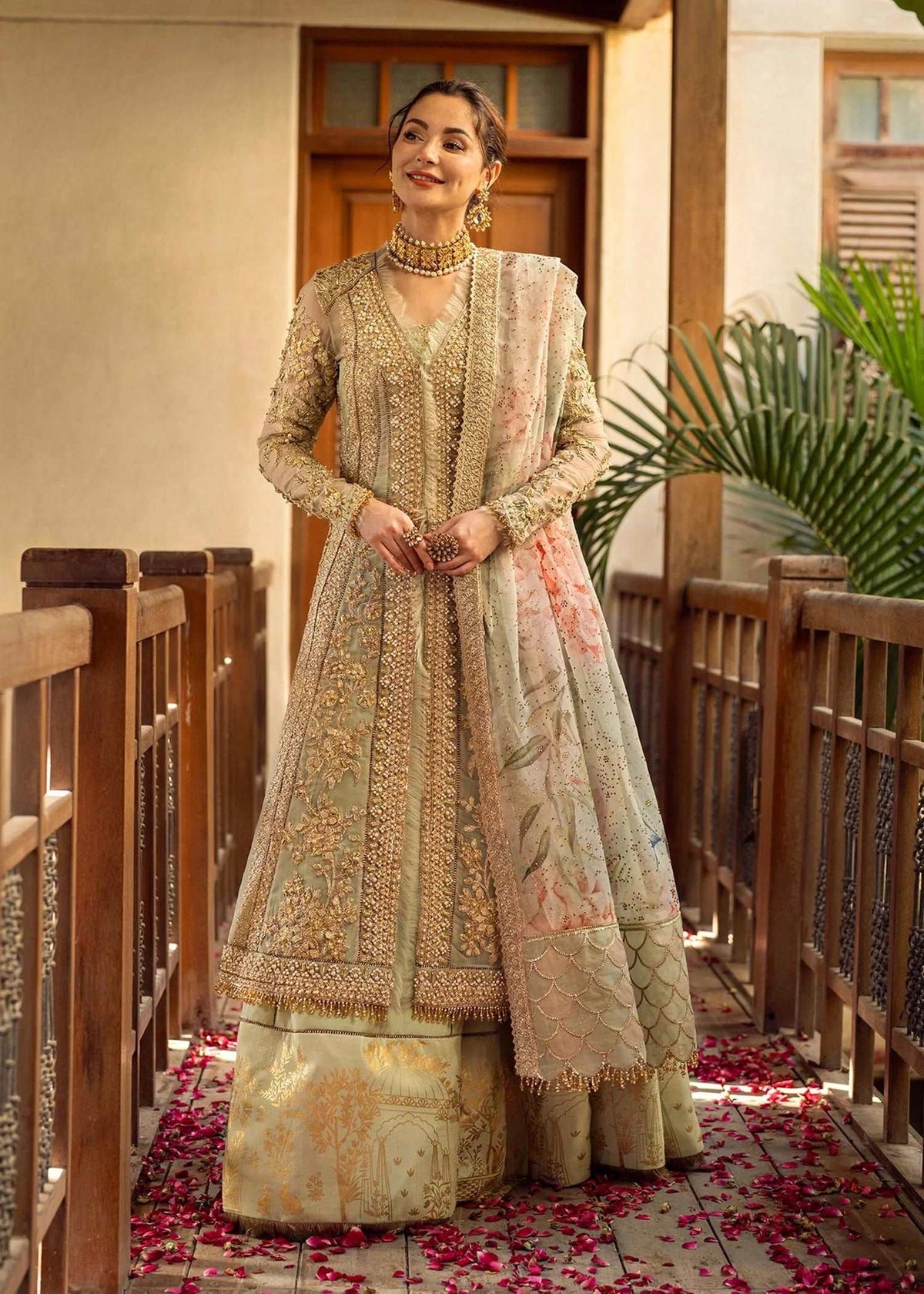 Aik Jhalak by Crimson Unstitched 3 Piece Wedding Collection'2022-03-Shikarga
