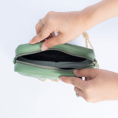 Fineur Urban Chic Crossbody Bag - Green