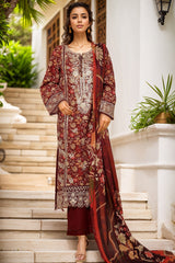 Signature By Sada Bahar Stitched 3 Piece Festive Emb Lawn Vol-02 Collection'2025-PD-197-FALSA