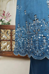 Dressline Unstitched 3 Piece Chikankari Emb  Doriya Lawn Collection