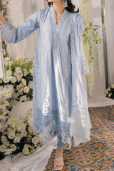 Eid Drop 2 By Azure Unstitched 3 Piece Ensembles Festive Jacquard Lawn Collection'2024-57-Slate-Symphony
