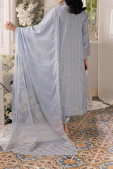Eid Drop 2 By Azure Unstitched 3 Piece Ensembles Festive Jacquard Lawn Collection'2024-57-Slate-Symphony