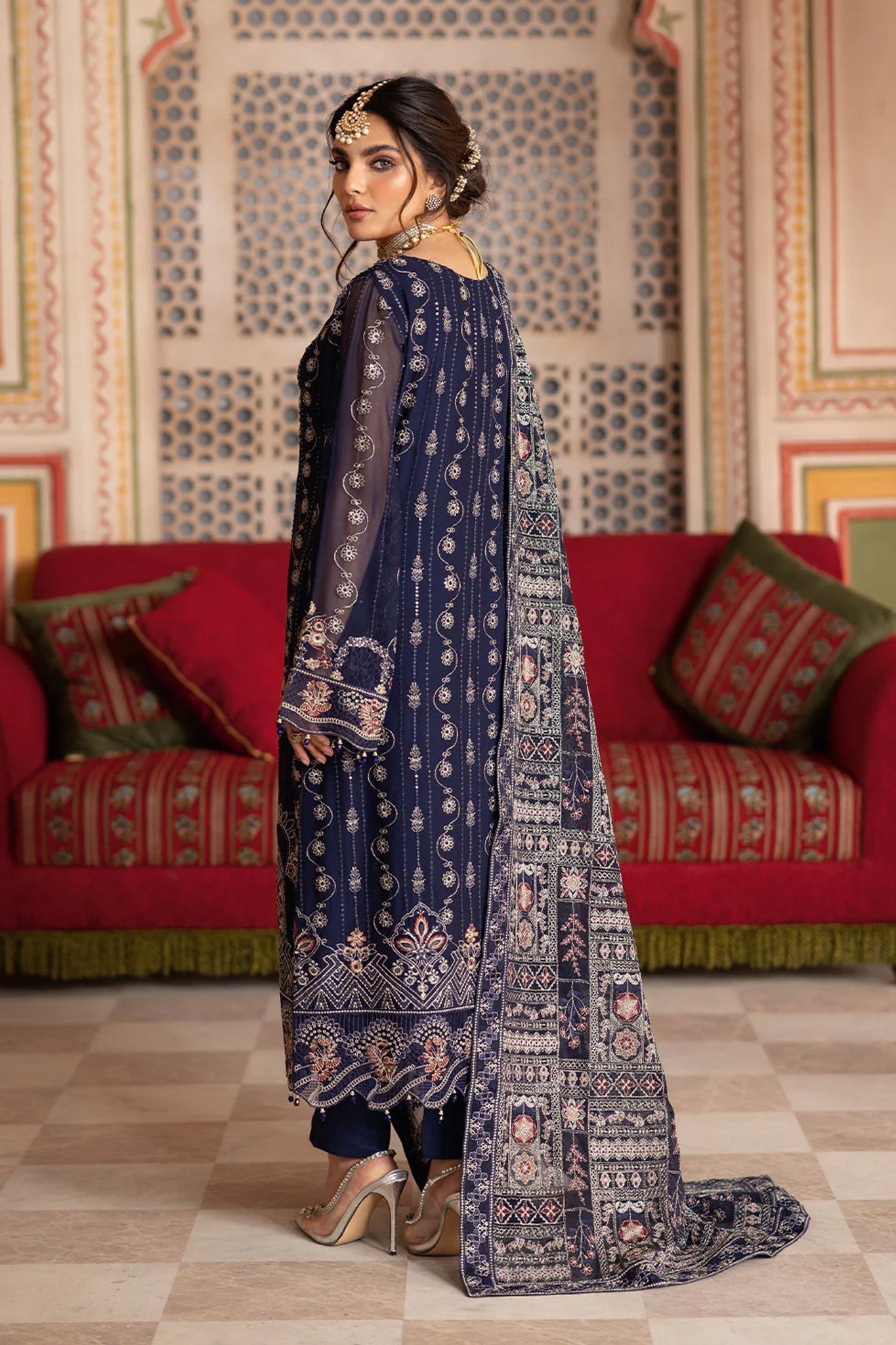 Dastan by Ramsha Unstitched 3 Piece Formals Vol-03 Collection'2025-T-306