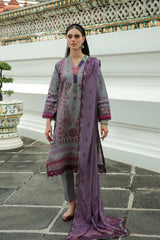 Tassawur by Florent Unstitched 3 Piece Silk Karandi Collection'2022-TFL-02B