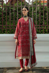Tassawur by Florent Unstitched 3 Piece Silk Karandi Collection'2022-TFL-03B