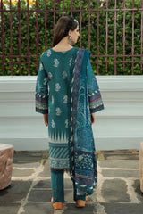 Tassawur by Florent Unstitched 3 Piece Silk Karandi Collection'2022-TFL-04A