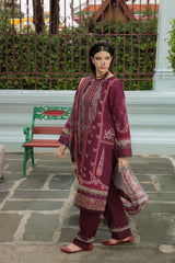 Tassawur by Florent Unstitched 3 Piece Silk Karandi Collection'2022-TFL-06A